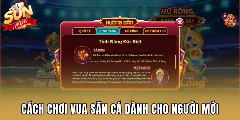Cách chơi Vua săn cá dành cho người mới