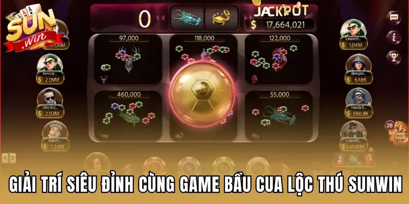 Giải trí siêu đỉnh cùng game bầu cua lộc thú Sunwin