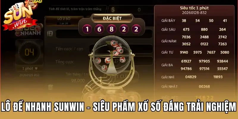 Lô Đề Nhanh Sunwin - Siêu phẩm xổ số đáng trải nghiệm